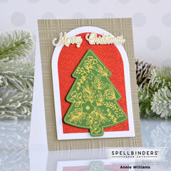 Sparkly Christmas Tree Card