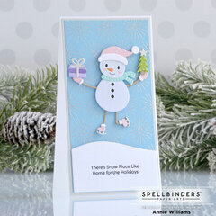 Dancing Snowman Card