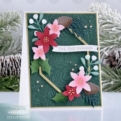 Christmas Florals Card 