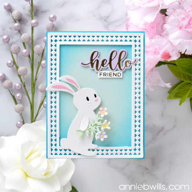 Springtime Bunny Card