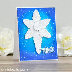 Christmas Star Foiled Card