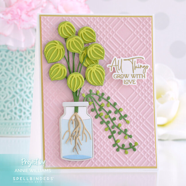 Simple Leafy Love Card