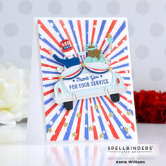 Uncle Sam and Lady Liberty Card