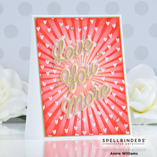 Heartburst Love Card