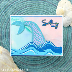 Mermaid Splash Card