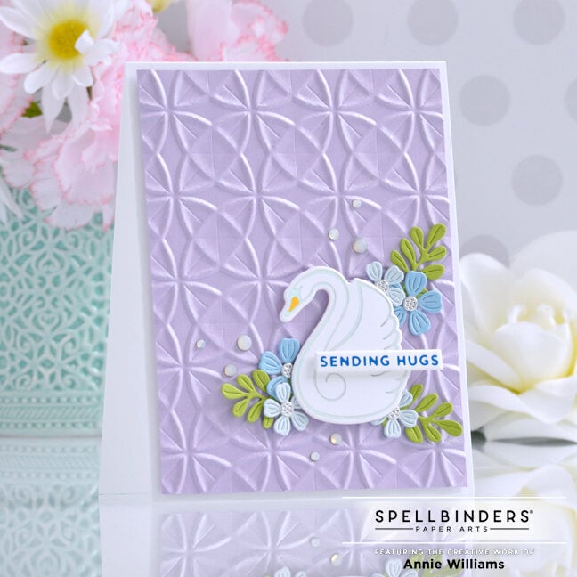 Swan Sympathy Card