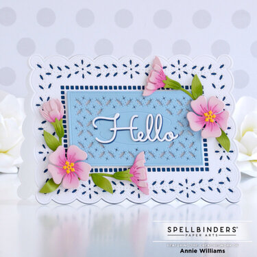 Pretty Primrose Hello Card