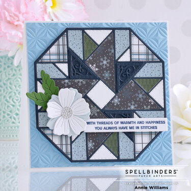 Winter Quilt Card