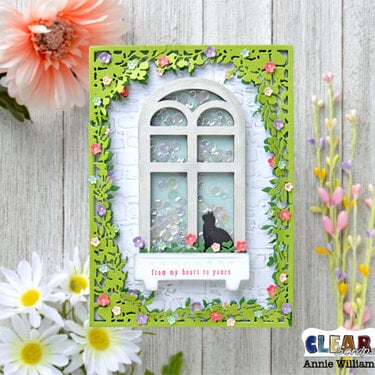 Secret Garden Shaker Card