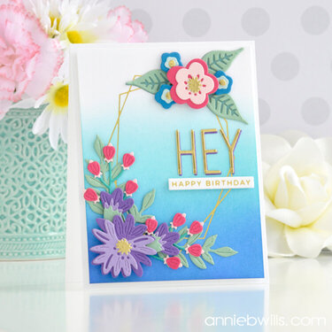 Floral Birthday Card