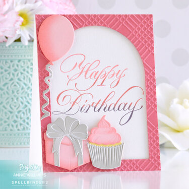 Cute Ombre Birthday Card