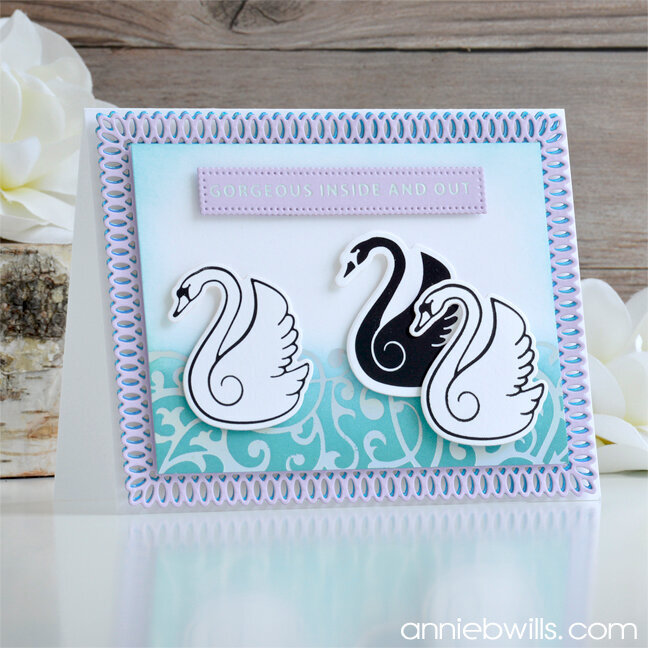 Graceful Swan Card