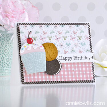Sweet Birthday Cupcake Pocket Card
