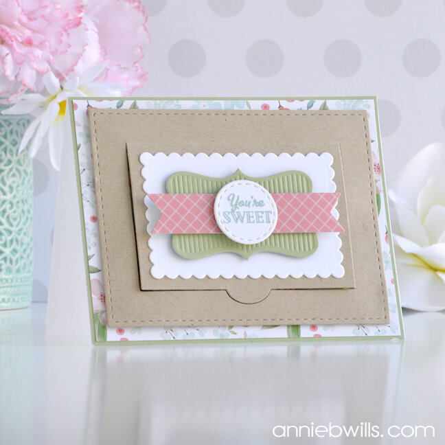 Sweet Cookie Box Shaker Card