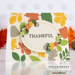 Thankful Leaves Card