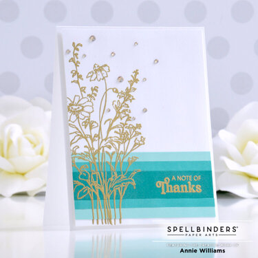 Wildflower Thank You Card