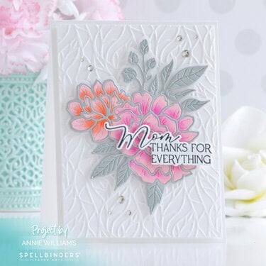 Peony Mother&#039;s Day Card
