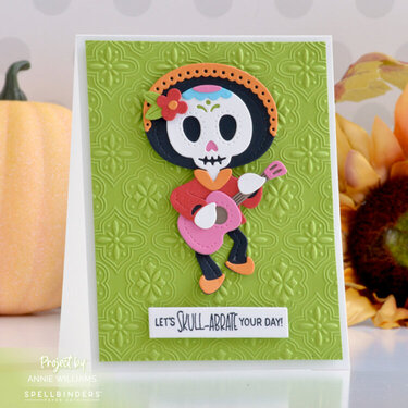Dancing Day of the Dead Boy Card