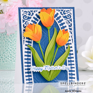 Mother&#039;s Day Tulip Card