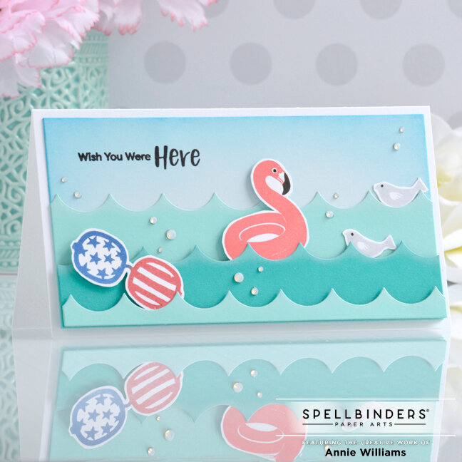 Mini Slimline Ocean Card