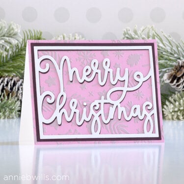 Easy Merry Christmas Card