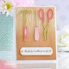 Soft & Pretty Thank You Card