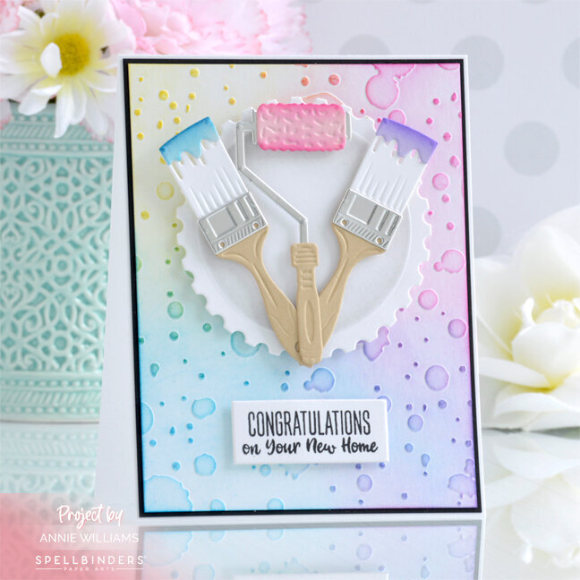 Colorful New Home Card