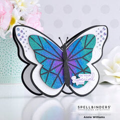 Sparkly Butterfly Card