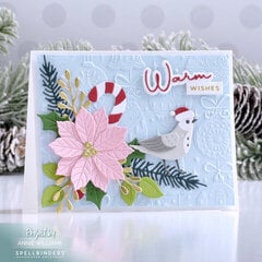 Warm Wishes Turtle Dove Card