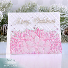 Christmas Embossed Edge Card