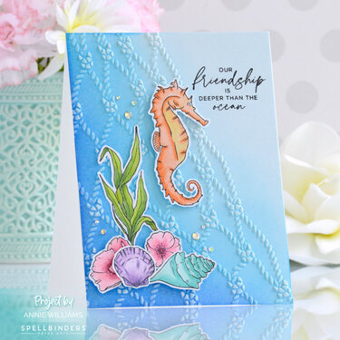 Seahorse Garden Card