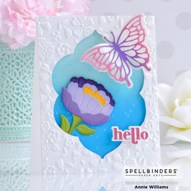 Butterfly Hello Card