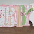 Baby Book And Card *Die cut Challenge/Green