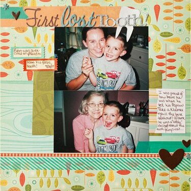 First Lost Tooth *For Love, Elsie Blog Focus