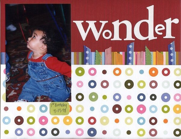 Wonder **Garden Girl Scraplift Challenge--Kimberley Owens** 