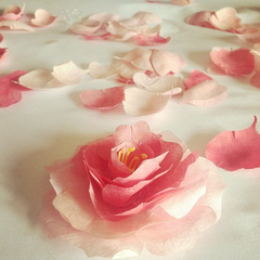 Tissue paper rose