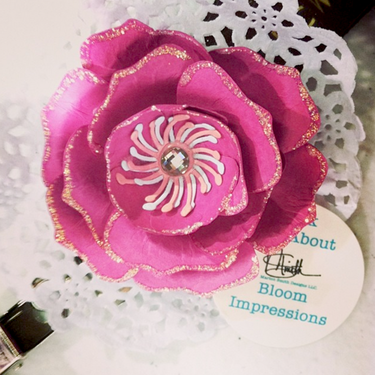 Bloom Impressions Paper Rose
