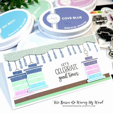 Festival Lantern Celebrate Card for Catherine Pooler