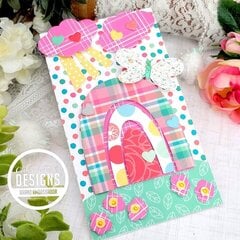 Patchwork Style Rainbow Card for Catherine Pooler
