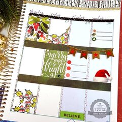 Christmas Week Planner Spread