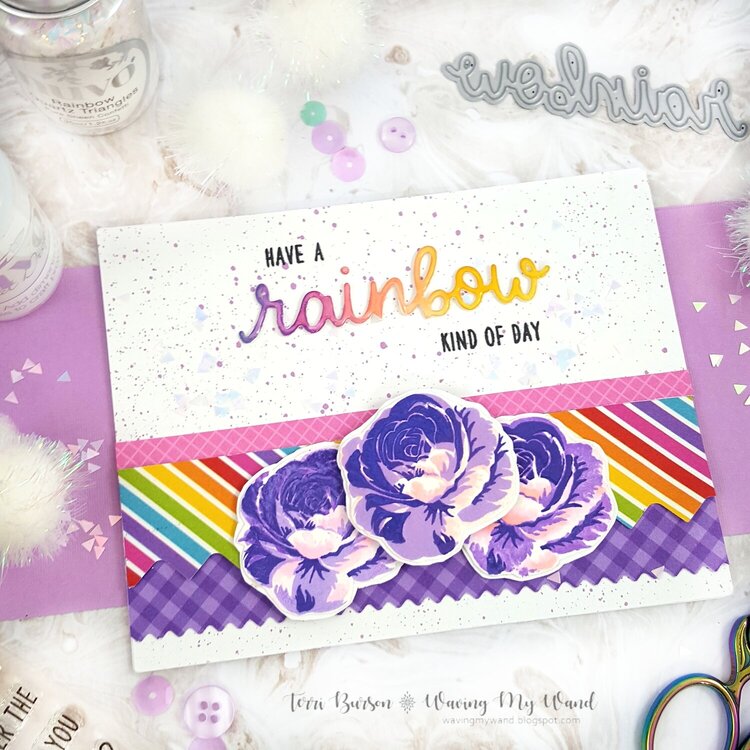 Rainbows &amp; Roses Card