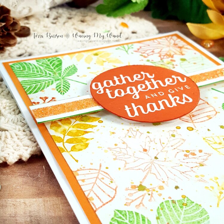 Fall Card for World Cardmaking Day