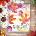 Thanksgiving Autumn Leaves Card