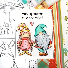 Coloring the new Photo Play Paper Tulla & Norbert Color Play