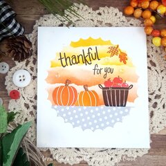 Autumn Harvest Card with Catherine Pooler Designs