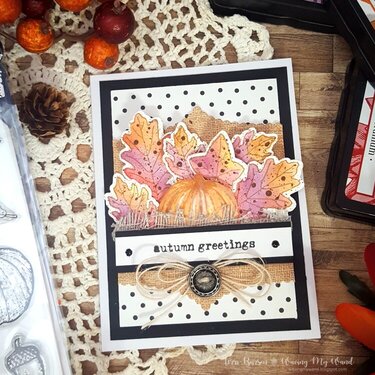 Autumn Greetings w/new Wendy Vecchi release!