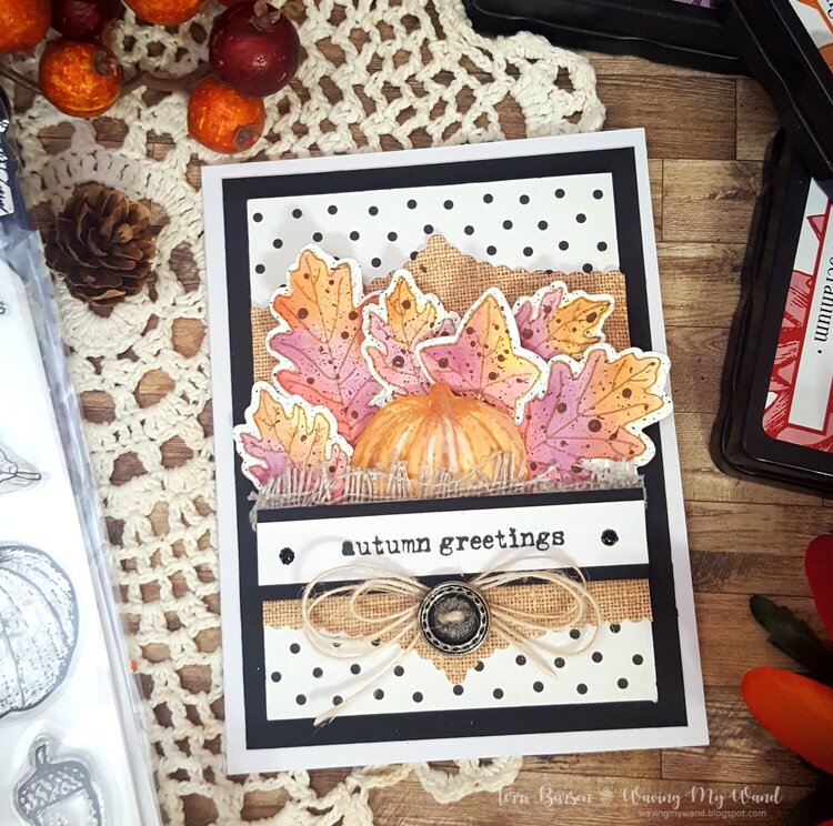 Autumn Greetings w/new Wendy Vecchi release!