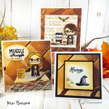 Wizardly Mini Card Trio for Coffee Loving Cardmakers