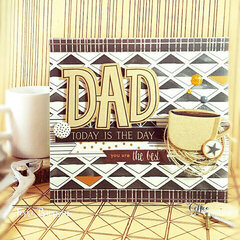 Masculine Card for Dad featuring MME Hey Mister