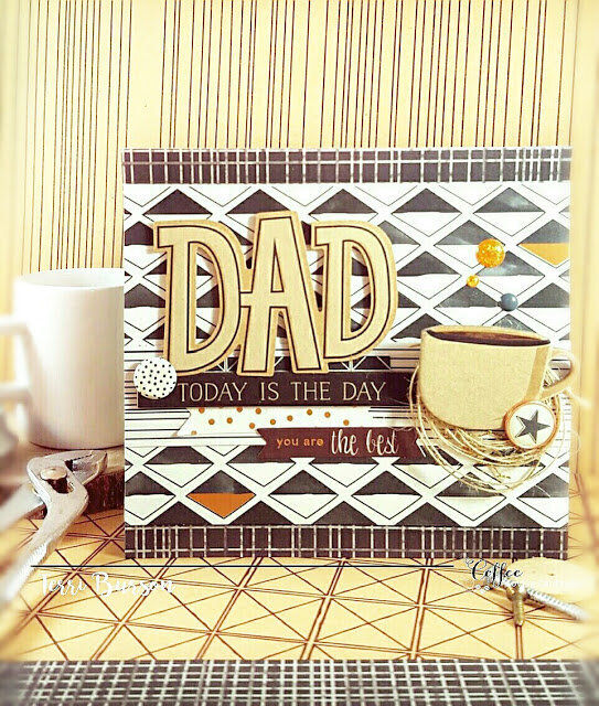 Masculine Card for Dad featuring MME Hey Mister